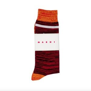 MARNI Color-block Calf Socks